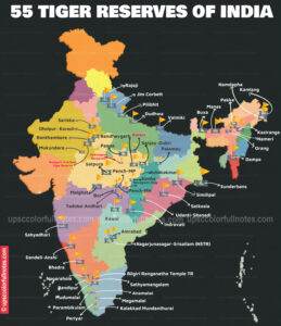 55 Tiger reserves in India 2024