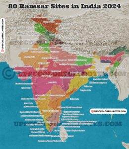 80 Ramsar Sites in India