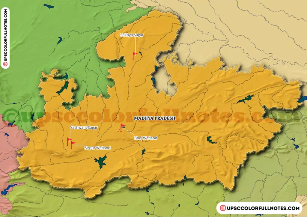 Ramsar sites Madhya Pradesh, Bhoj Wetland, Yashwant Sagar, Sakhya Sagar, Sirpur Wetland