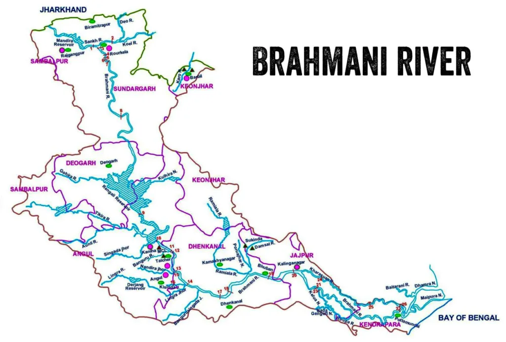 Brahmani river
