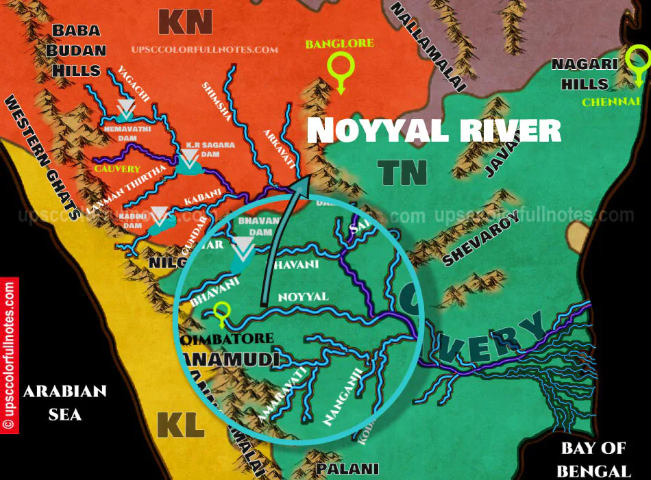 Noyyal river