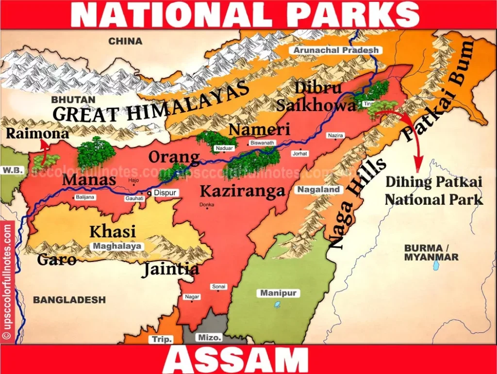 national park in assam