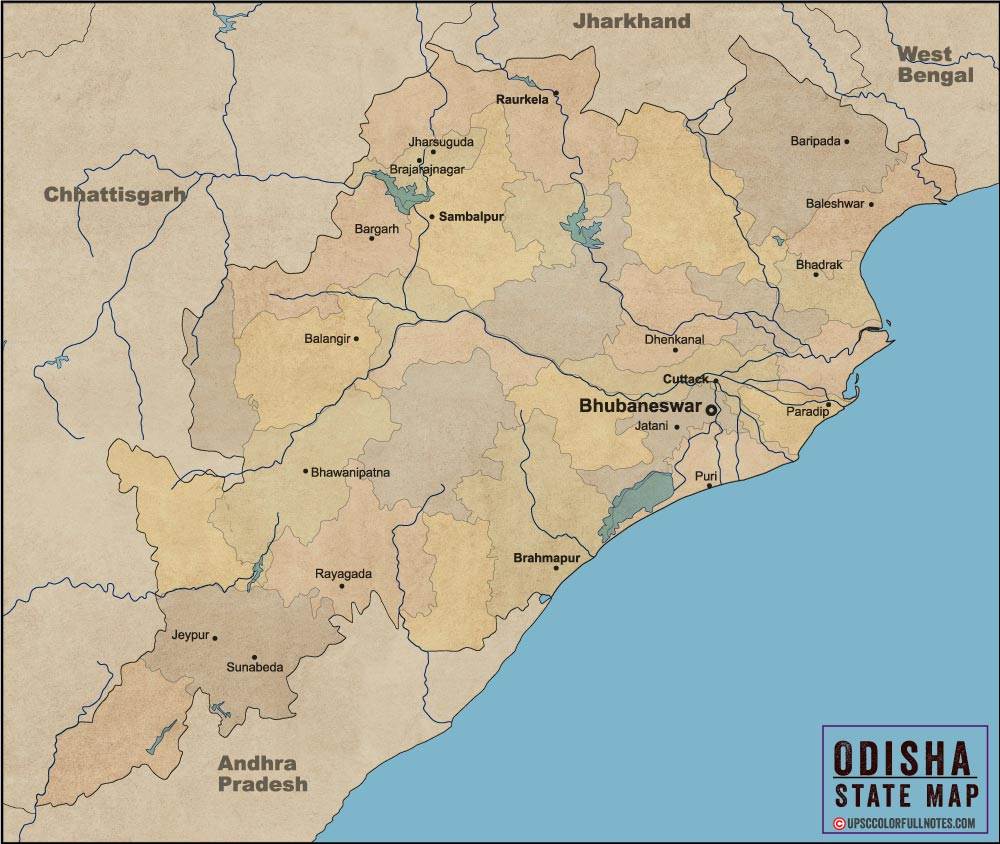 Full Hd Odhisa Map