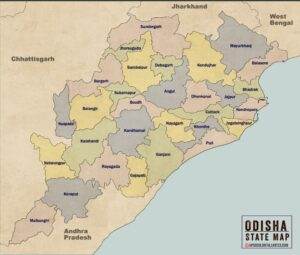 Odisha Map