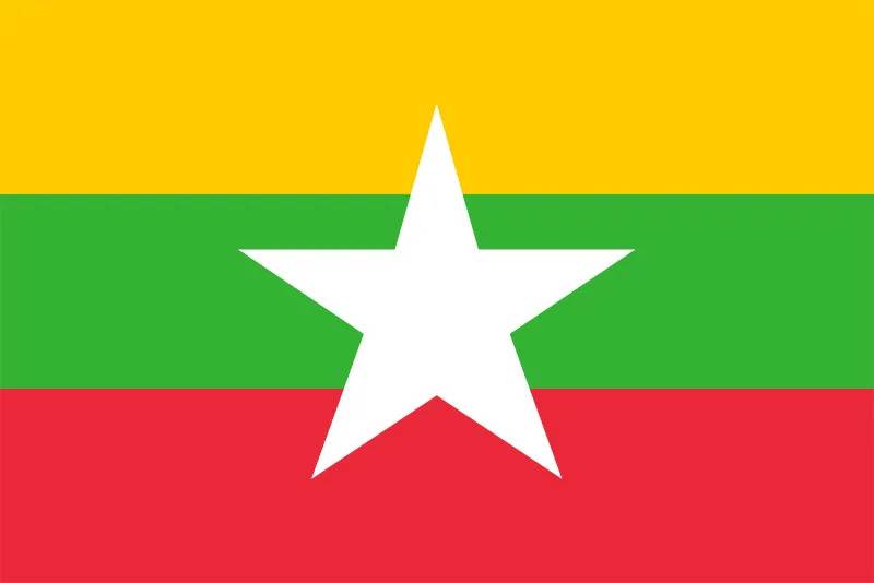 Flag Myanmar