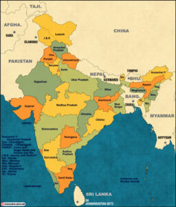 neighbouring countries of india and their capitals