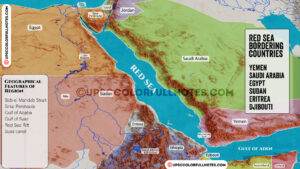 red sea map 3d