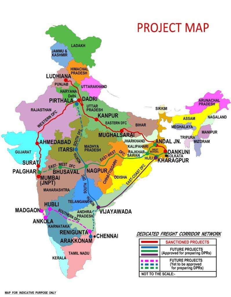 Dedicated Freight Corridors