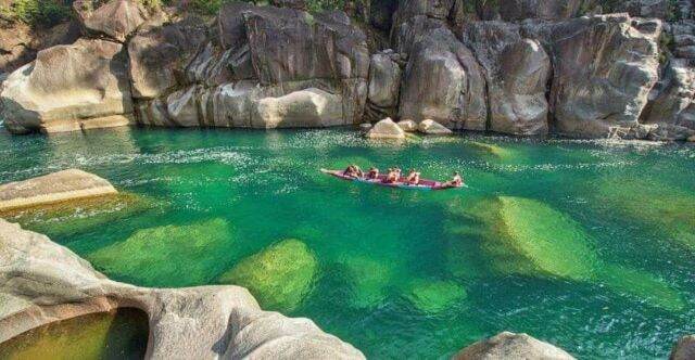 Crystal clear umngot river
