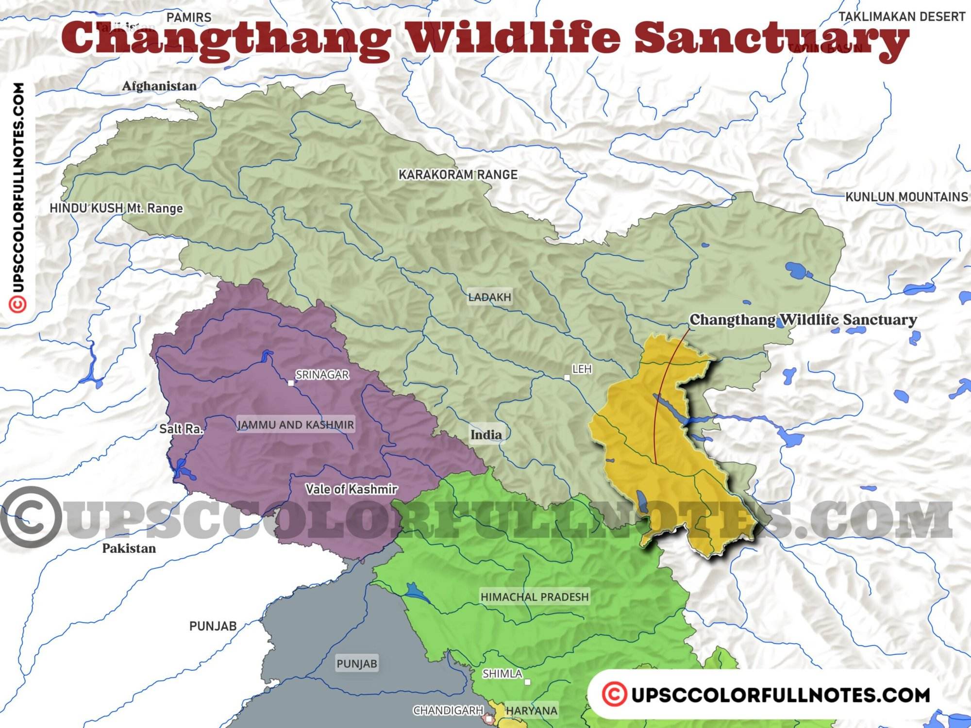 changthang wildlife sanctuary