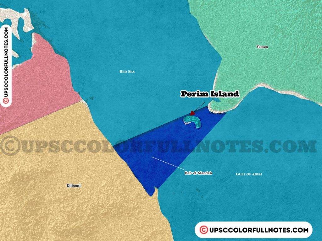 bab el mandeb strait map