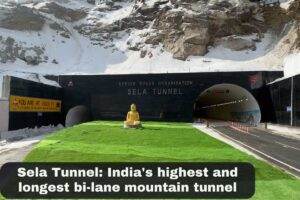 Sela Tunnel India's highest and longest bi-lane mountain tunnel